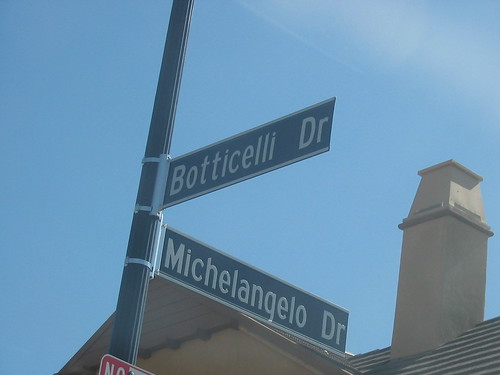 Botticelli Dr and Michelangelo Dr