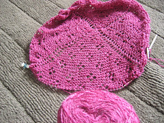 IK Paisley lace shawl