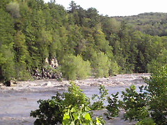 Schoharie Creek At Burtonsville, NY On June 28, 2006.