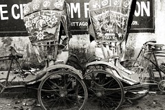 What happens to old rickshaws
