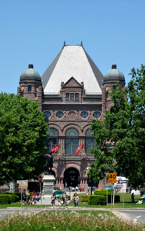 Ontario Legislature at Queen's Park, Toronto