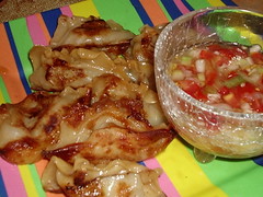 Hand Hacked Potstickers w/Tangy Ginger Dipping Sauce
