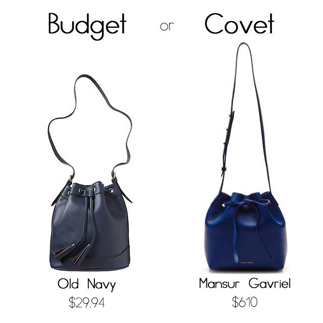 budget or covet bucket bag copy