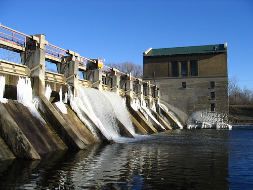 Barton dam, in Ann Arbor