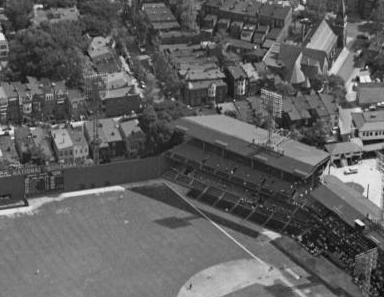 Charles Baptie Historic Aerial Photographs, near Griffith Stadium, 1955