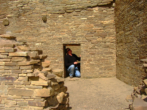 Ed in a Small Doorway