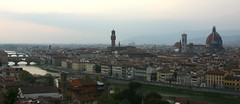 The view of Florence from San Miniato al Monte