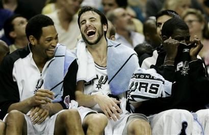 Spurs laugh