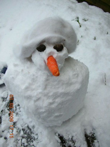 Im a little snowman..