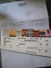 ticket d'opera