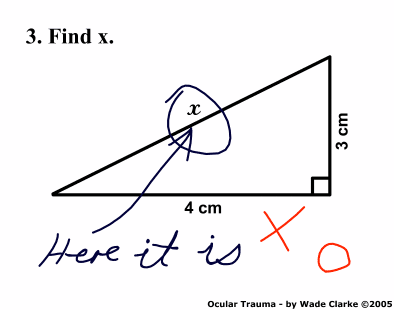 Find X: Often, the simplest answer is the best answer
