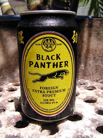 Cambodian Beer - Black Panther Stout by Cambrew