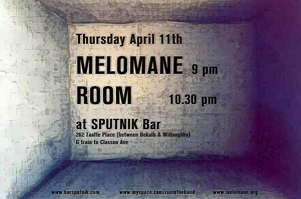 Room live with Melomane at Sputnik