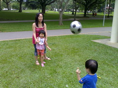 Sunday morning at the park - a new ball