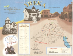 Yreka, CA Map of Downtown