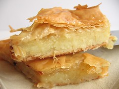 Mediterranean Phyllo-Semolina Pie