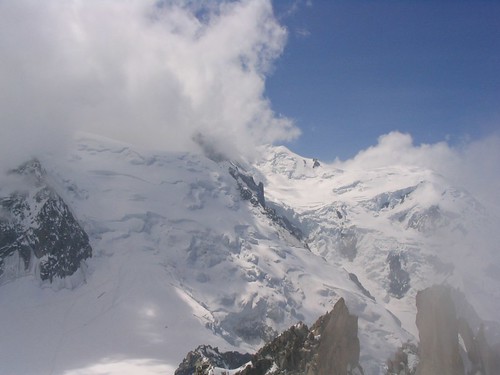 Alpes- the Mont-Blanc (4807 meters)