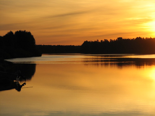 Midnight Sun in Sodonkyl�, Finland