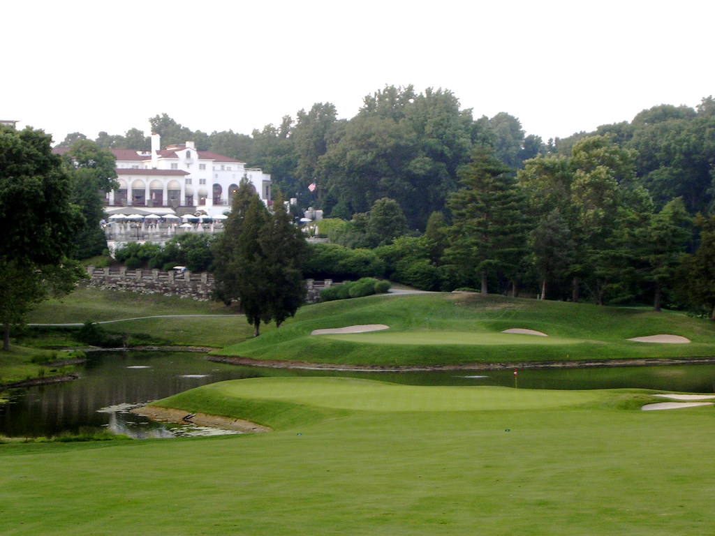 17 Green, 18 Green, and Clubhouse: Congressional Country Club