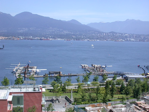 ホテルからの眺め@Vancouver