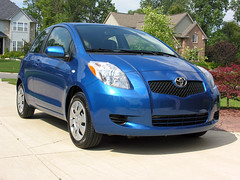 yaris front view