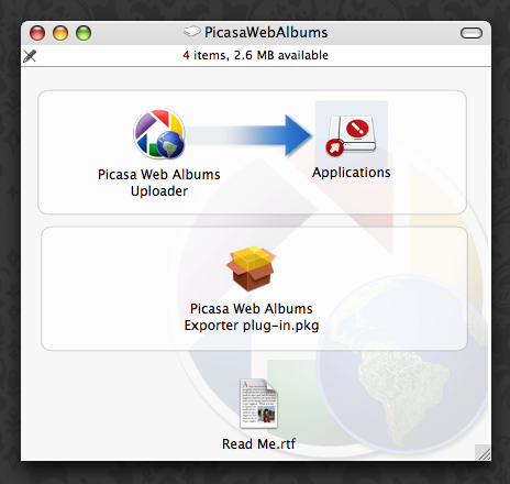It's the Picasa Web Albums Uploader for Mac announced today on Google's