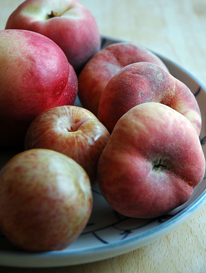 Pluots and donut peaches