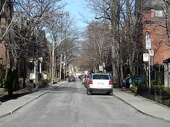 Looking East on Tranby Ave from Bedford Rd