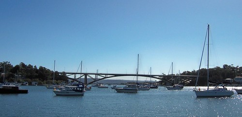The Rip Bridge from Guyra Street Booker Bay