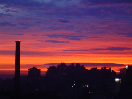 Sunrise in Porto Alegre