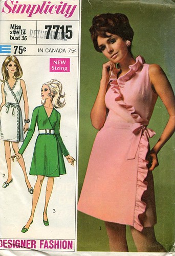Vintage Dress Pattern, 1968