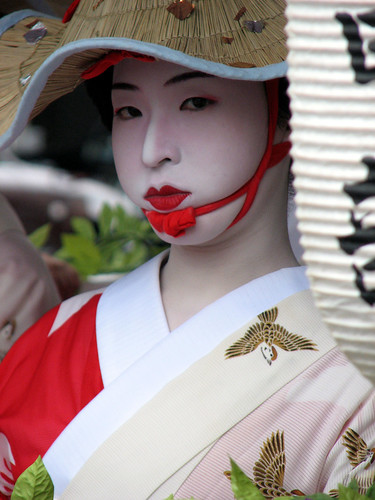 Shijo procession girl