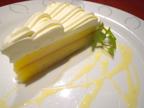 レモンのタルト（lemon-flavored tart）