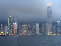 hong kong island skyline