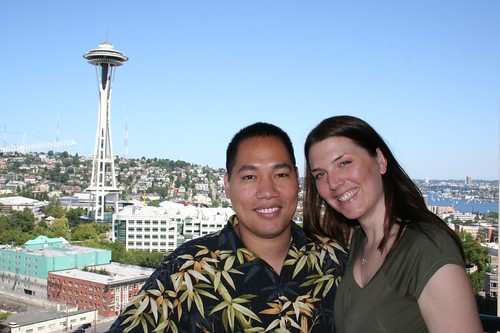 Em and John space needle best