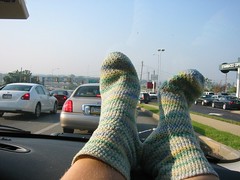socks on the road