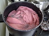 Into the dye pot