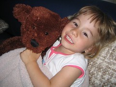 Emily and Bear - BFF