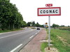 Entrée de Cognac - N141 (zoom)