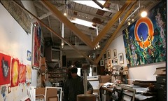 Michael Berman's studio