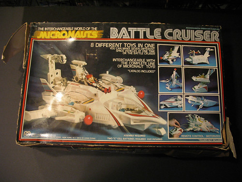 Part of my haul: Vintage Micronauts Battle Cruiser