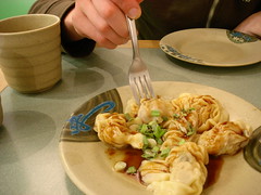 dumplings at Wonton Garden