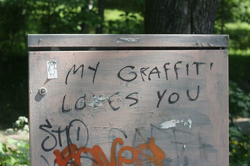 My graffiti loves you