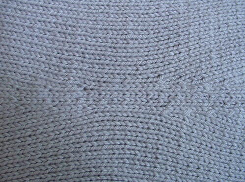 Bristow - closeup of side seam, with waist shaping