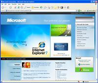 Microsoft.com new home page