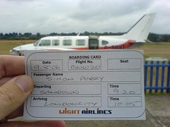 My ticket to fly