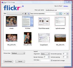 Flickr4writer Plugin for Windows Live Writer