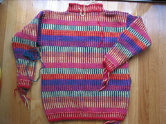 Colorful Checked (Striped) Pullover