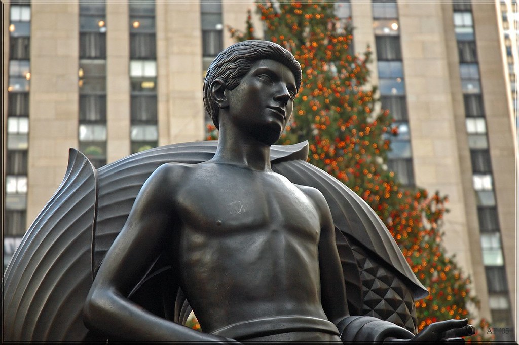 Statue at Rockefeller Center
