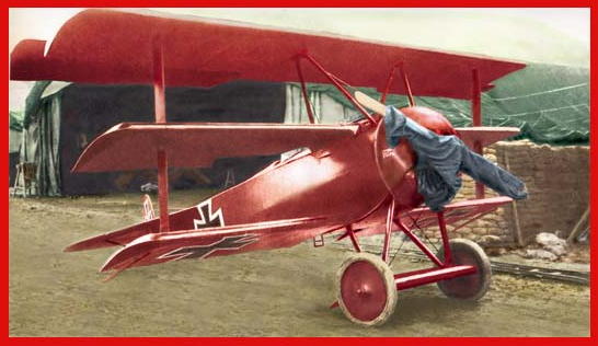 El Fokker Dr. 1 del Barón Rojo!!